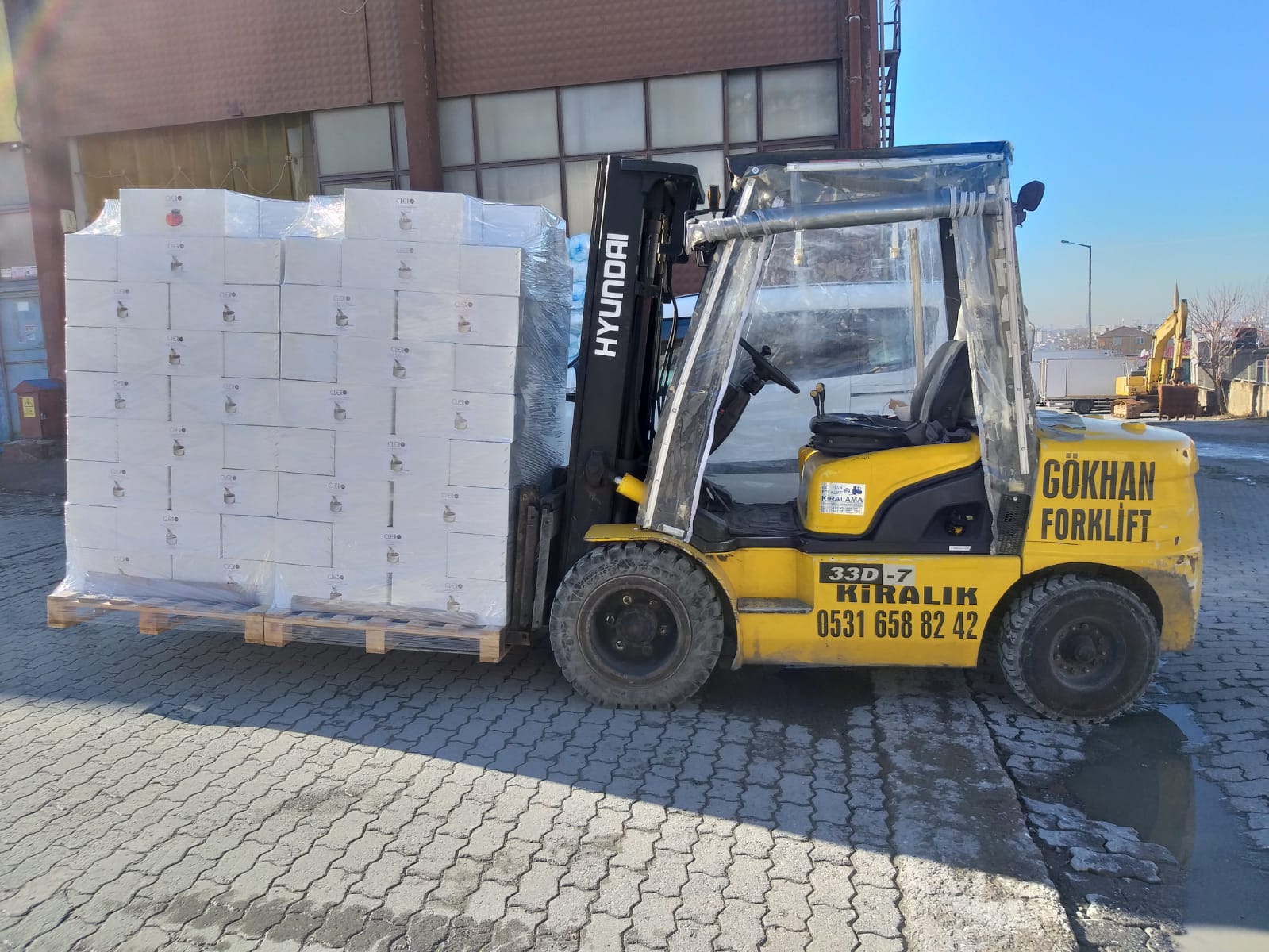 Forklift Kiralama Çalışma Karelerimiz