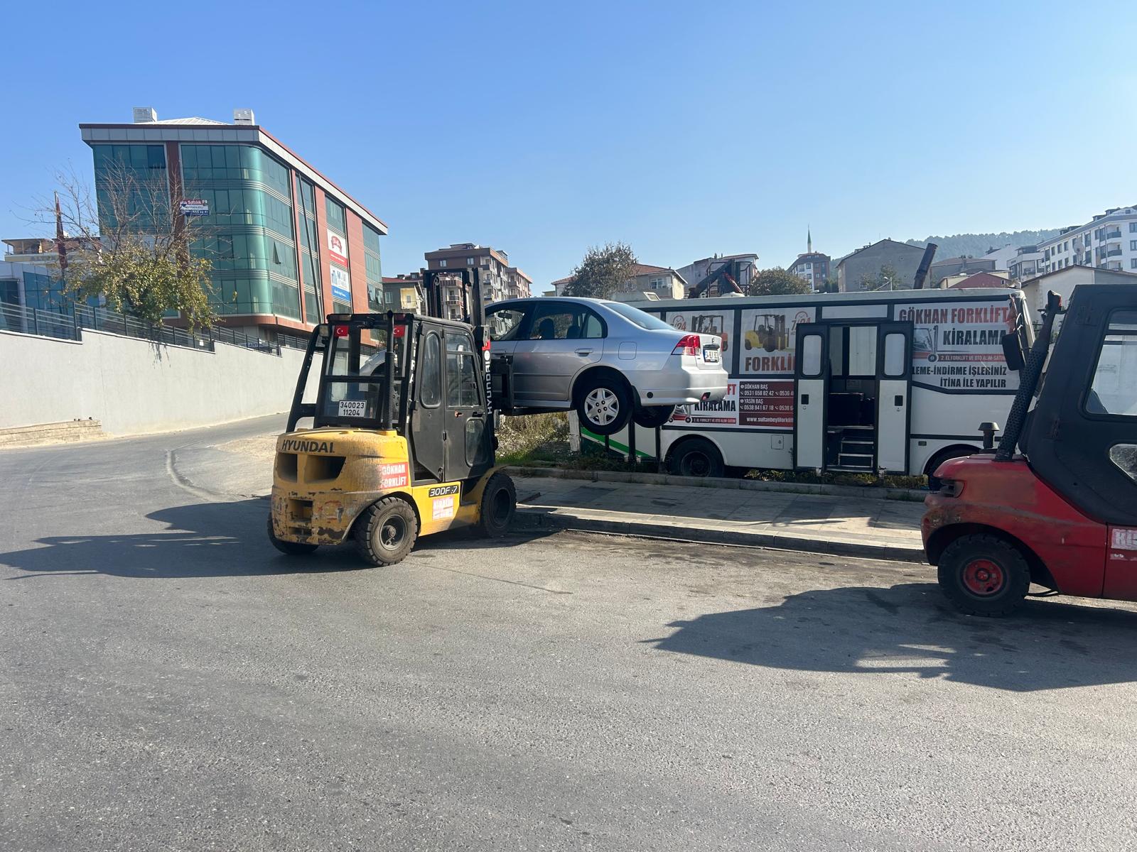 Forklift Kiralama Çalışma Karelerimiz
