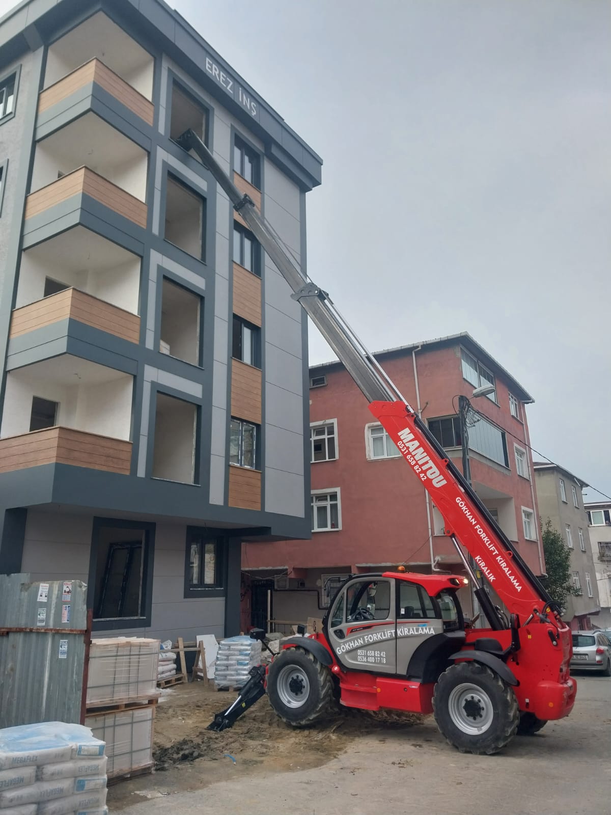 Manitou Kiralama Çalışma Karelerimiz