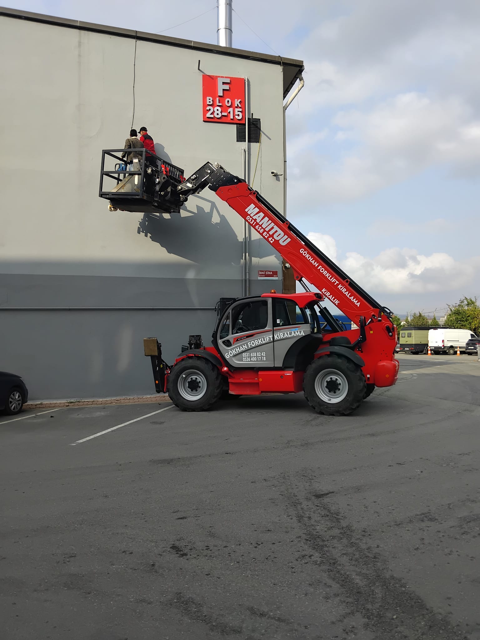 Manitou Kiralama Çalışma Karelerimiz