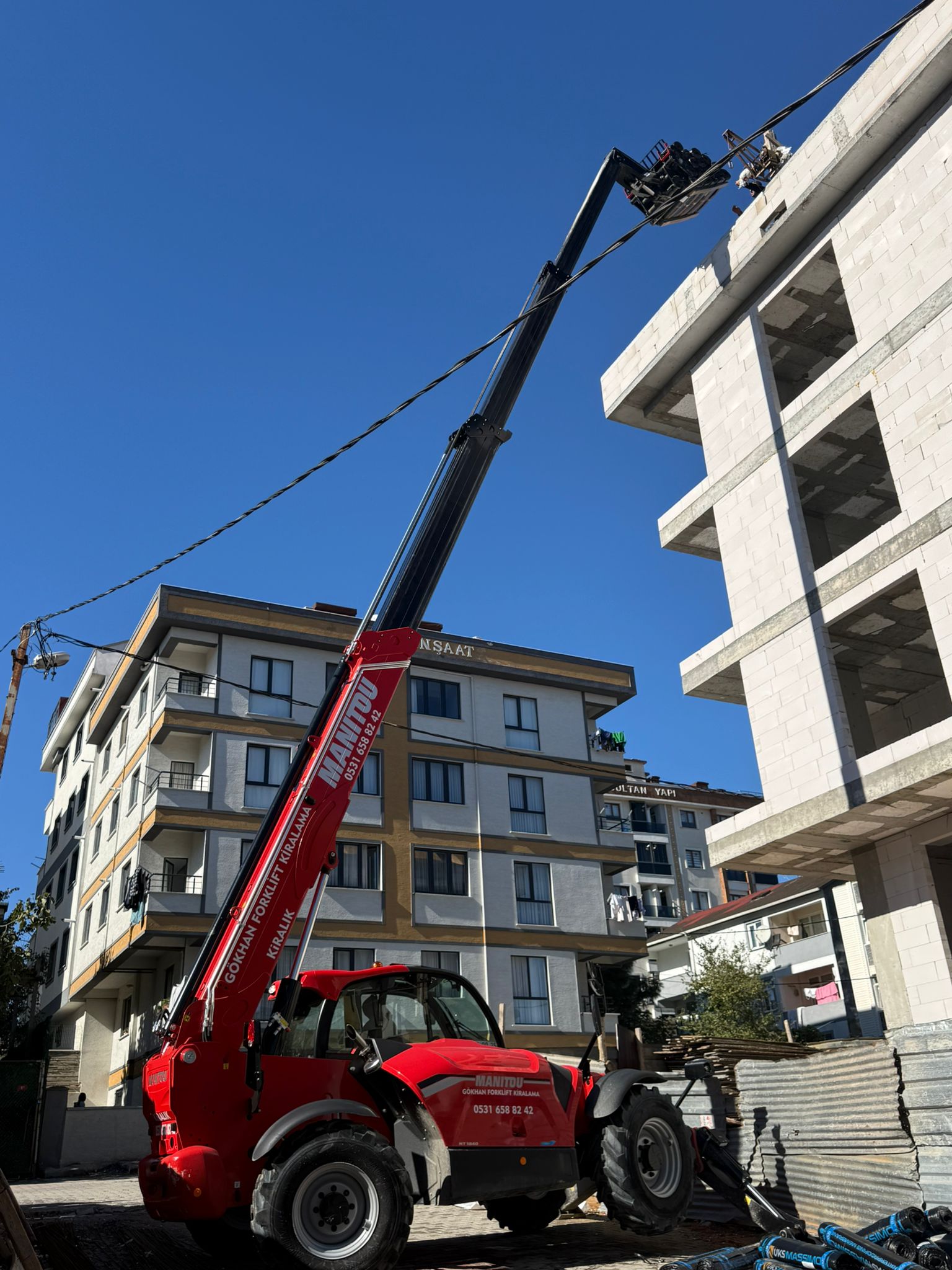Manitou Kiralama Çalışma Karelerimiz